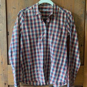 Womens Steven Alan plaid shirt